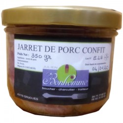 Jarret de porc confit